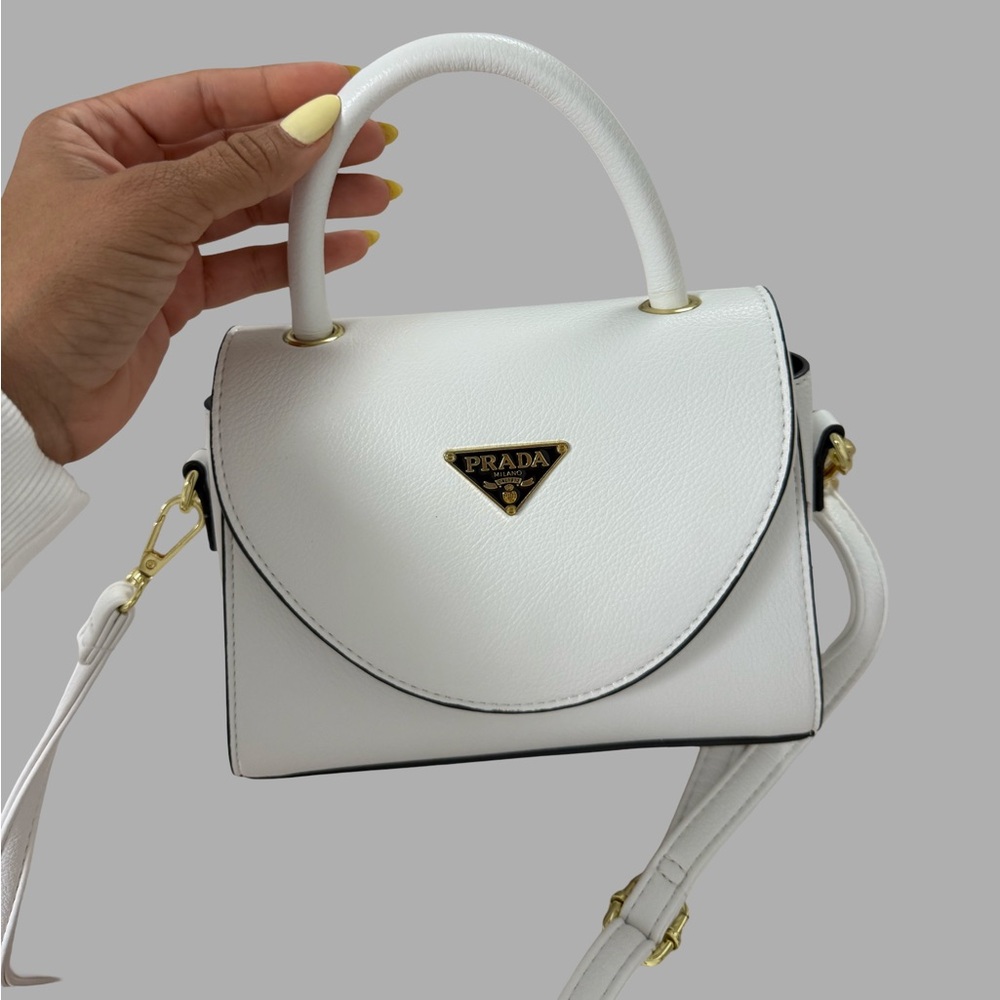 Prada Elegant White Mini Bag